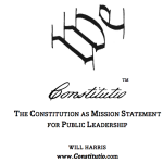 Constitution as Mission Statement